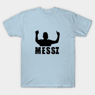 Messi (in black silhouette) T-Shirt